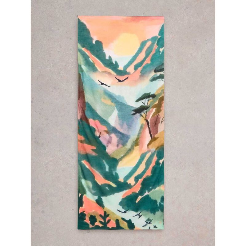 White Stuff Canyon Sunrise Scarf image number 2